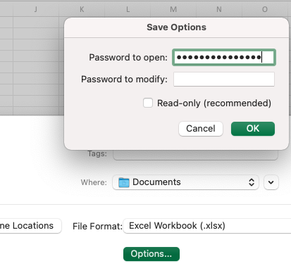 excel for mac opening new workbook